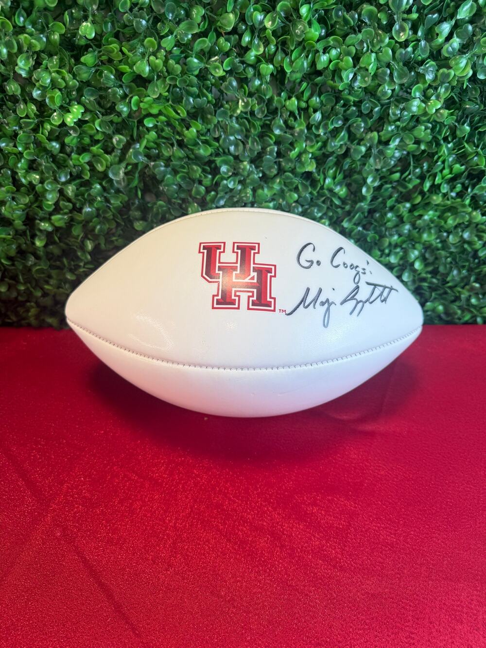 Autographed University of Houston Cougars Football Major Applewhite Signature